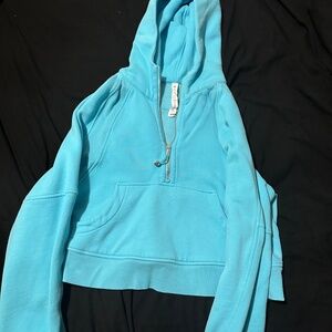 Lululemon oversized half zip scuba